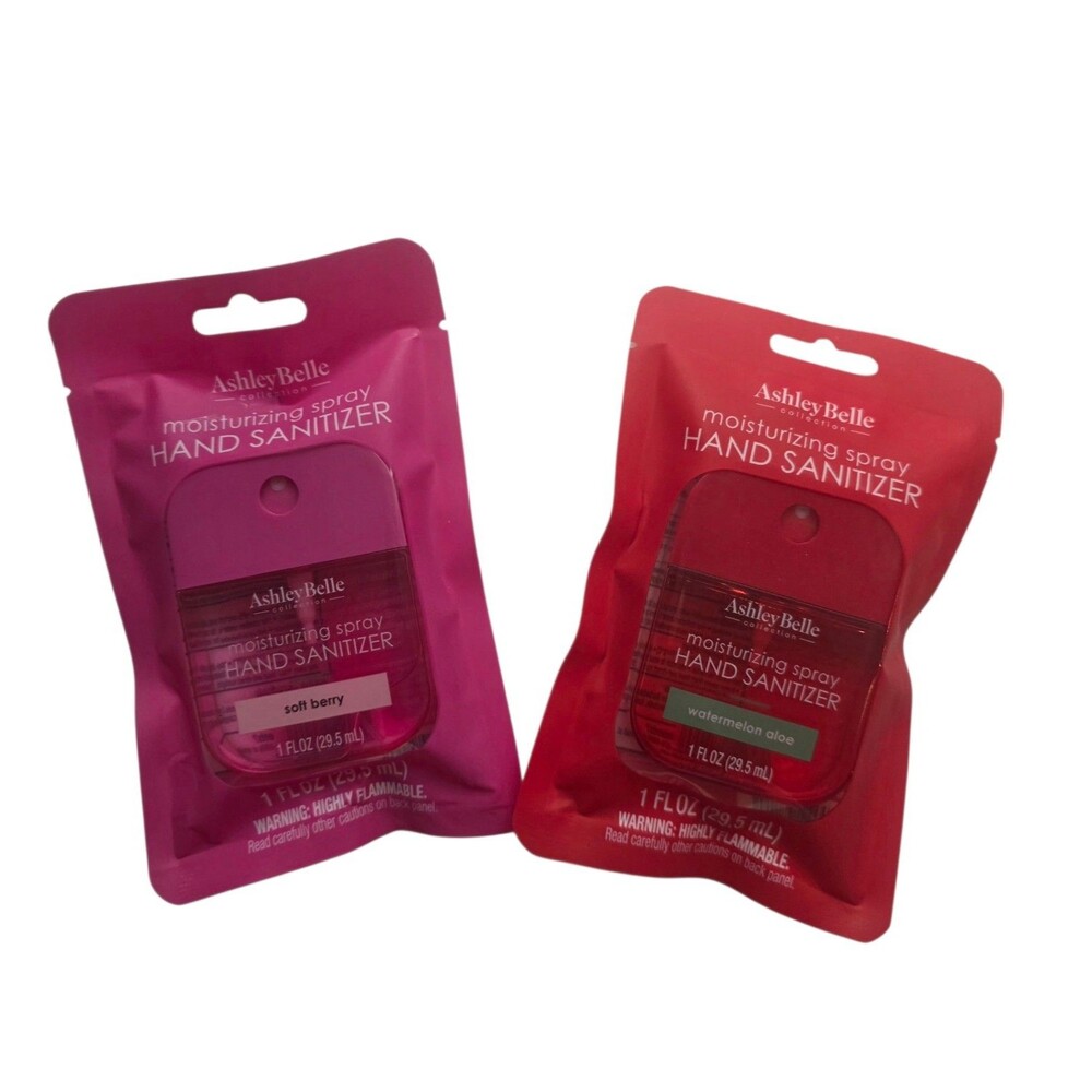 Ashley Belle Hand Sanitizer  Soft Berry  & Watermelon Aloe 1fl.oz Each